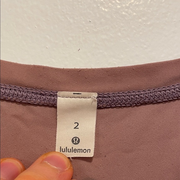 lululemon athletica Mauve Muscle Tee - Picture 2 of 4